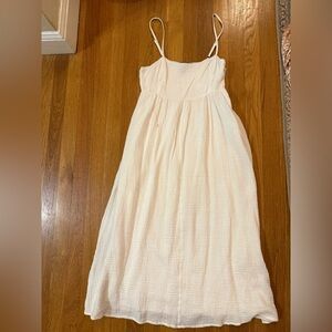 Forever 21 Cream Dress